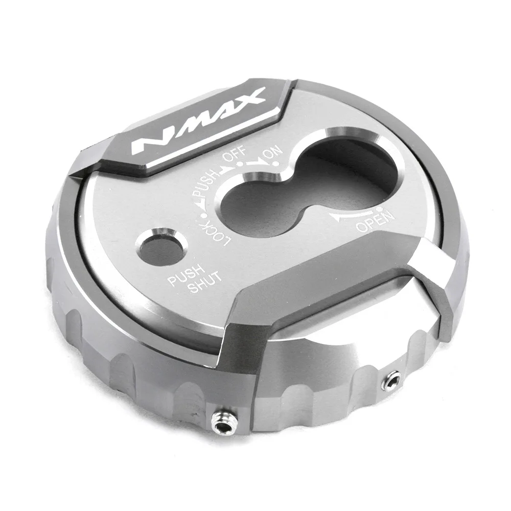  CNC Aluminum Alloy Motorbike Ignition Key Lock Cap Cover Protection Guard Protector Protective Gear For YAMAHA NMAX155 N-MAX 155 Nmax Motorcycle Accessories