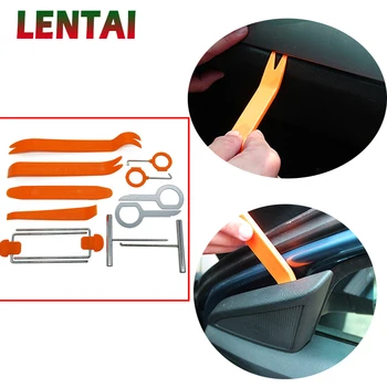 

LENTAI 12Pcs Auto Car Panel Pry Tool Audio disassembly tool For Mercedes W203 W204 BMW E39 E36 E90 F30 F10 Volvo XC60 XC90 Alfa