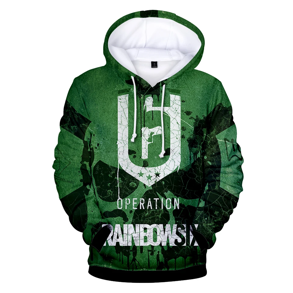 Dropwow Aikooki Rainbow Six Siege 3d Hoodies Menwomen Hot Game 3d