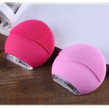 Многофункциональная электрическая Очищающая щетка для лица, для мытья лица, USB, вибрация, удаление черных точек, очиститель пор, силикон