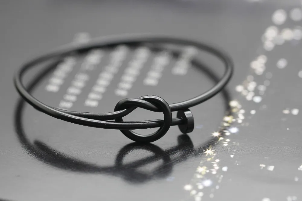 Дизайн, очень простой высококачественный медный материал, чистый ручной плетеный браслет EE 01