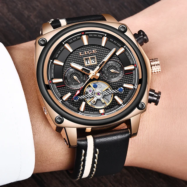 Automatic Mechanical Sports Watch Liquidation Square