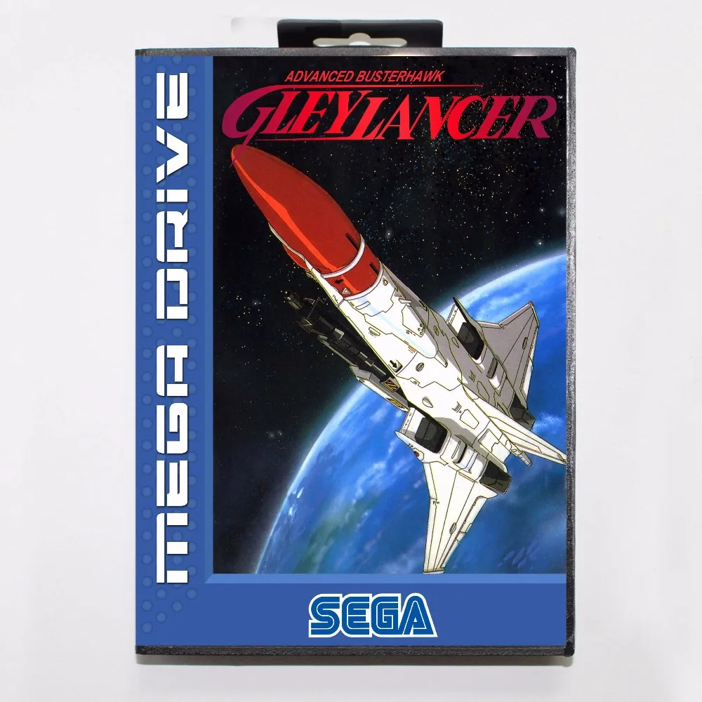 

Gleylancer 16 bit MD Game Card With Retail Box For Sega Mega Drive