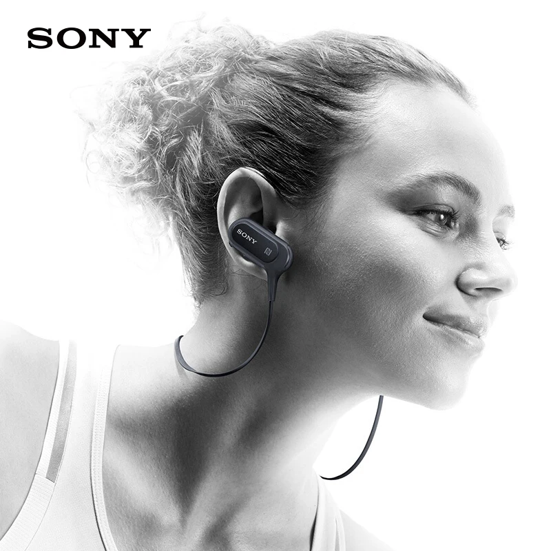 Оригинальные наушники sony MDR-XB50BS, Беспроводные спортивные наушники с Bluetooth, водонепроницаемые наушники-вкладыши для телефона, гарнитура для samsung Galaxy