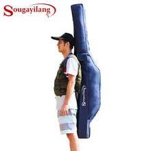 Sougayilang 1,7 м 1,1 кг Большая вместительная многофункциональная Рыболовная Сумка рыболовные снасти Сумка для удочки линия приманки катушка коллекция