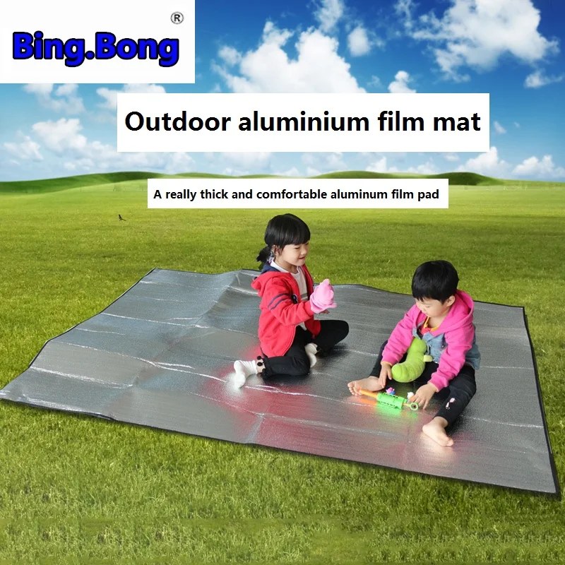 Picnic mat cushion beach tent floor carpet waterproof aluminum film