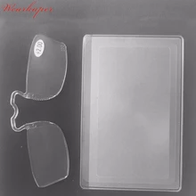 WEARKAPER Мини кредитные карты размер аварийные очки для чтения с ПВХ сумка носить в сумочке, нос отдыха очки для чтения