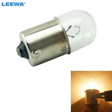 LEEWA 200 шт. T1614 T16 24V5W BA15S 1156 грузовик прозрачная стеклянная лампа поворот габаритные огни автомобильный индикатор галогенная лампа# CA3163