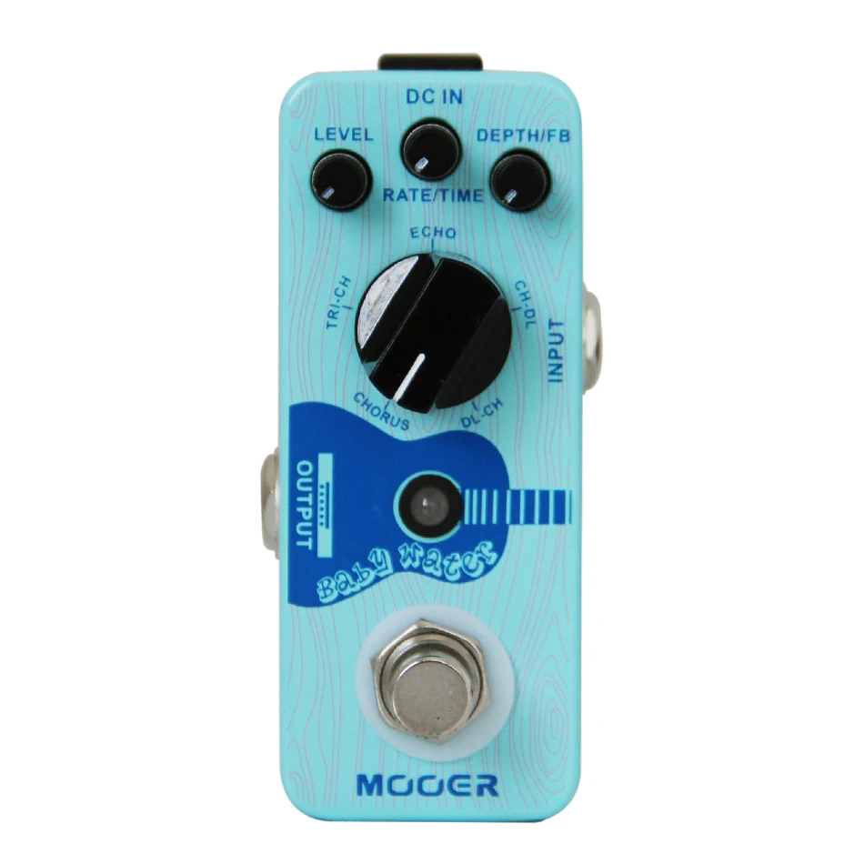 Педаль эффектов MOOER Green Mile True Bypass Overdrive/педаль электрогитары