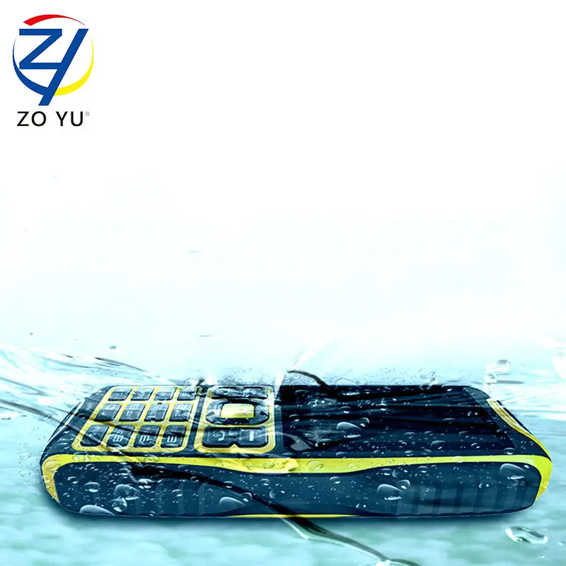 ZOYU IP68 Пыле и водонепроницаемый мобильный телефон 2 8gdual SIM карты старший Бизнес 1450