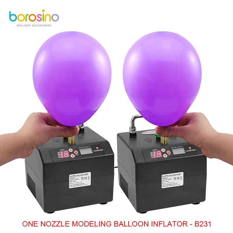 

2 pcs/ lot Free Shipping Timer and Counter Lagenda Balloon Inflator Electric Modeling Balloon Pump