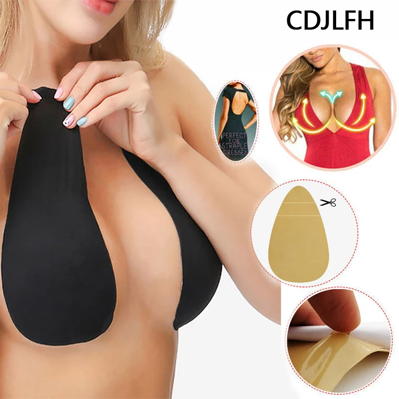 

Magic Push Up Bra Femme Nipple Cover Freedom Bra Accessories Women Breast Petals Magic Beauty Instant Lift Up Invisible Bra Tape