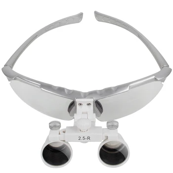 

High-end Luxury Surgical Medical Binocular Loupes 2.5X Optical Glass Loupe+ EVA Carry Case