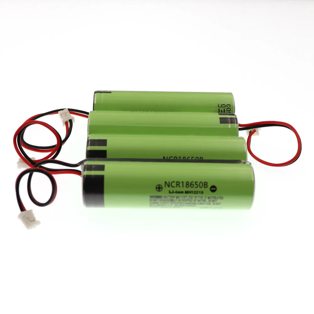 /100 NCR 18650B 3,7 V 3400mAh плеер батарея, Bluetooth динамик батарея 2P свинец, японский качественный аккумулятор