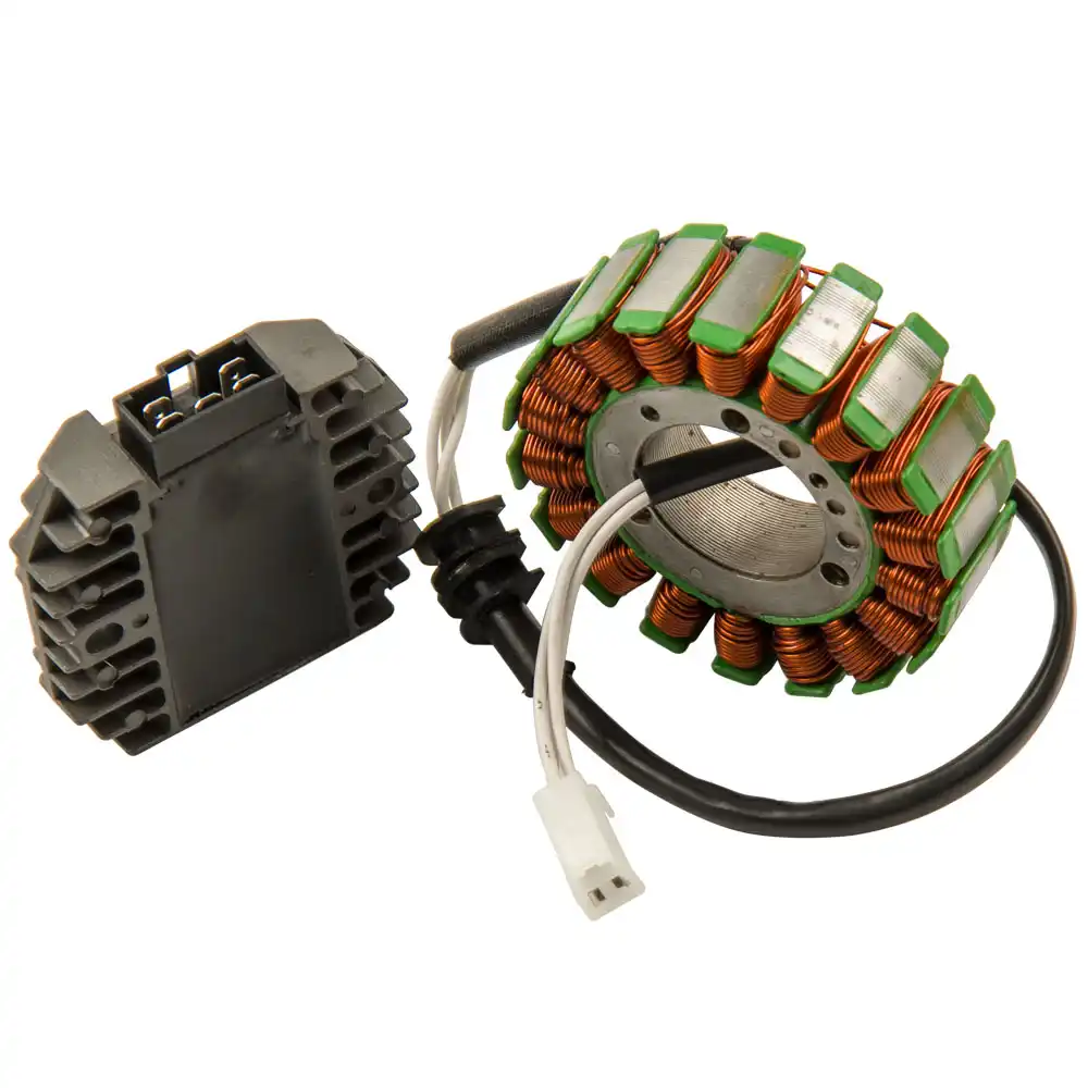 GLENPARTS Stator Regulator Rectifier Yamaha Motorcycle R6 YZFR6 YZF-R6 1999-2002 Generator