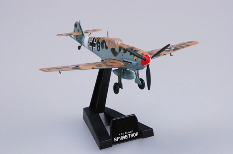 Труба 1: 72 Пособия по немецкому языку air force BF109E fighter 37277 Готовые модели продукта