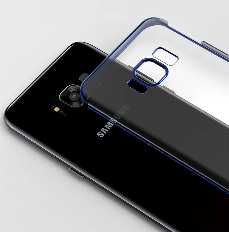 Покрытие Мягкие TPU Чехлы для samsung Galaxy S8 S9 плюс S6 S7 край A7 2018 A5 2016 Примечание 8 J5 J7 2017