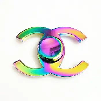 

059 high quality Fidget Spinner Metal Rainbow Dragon Hand Finger Spinners Autism ADHD Focus Anxiety Relief Stress