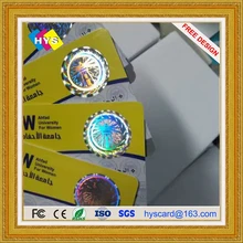 Голограмма карты для бизнеса, анти-поддельные марки печати ПВХ карты питания