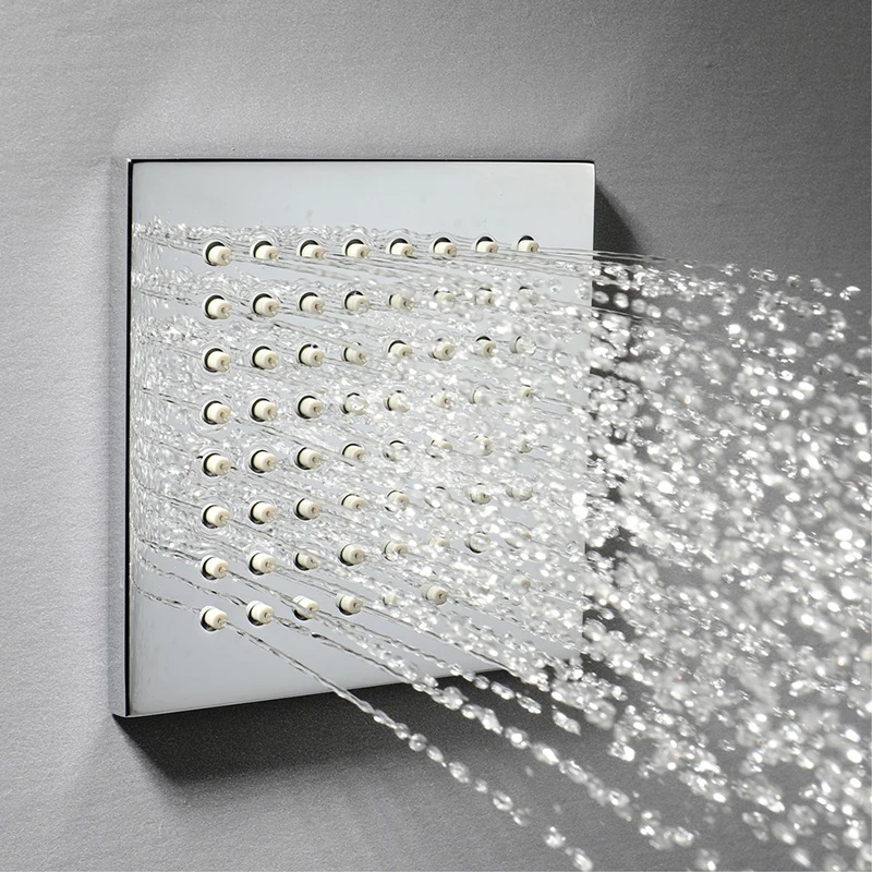Buy 130*120mm In wall Concealed Large Spray Jet