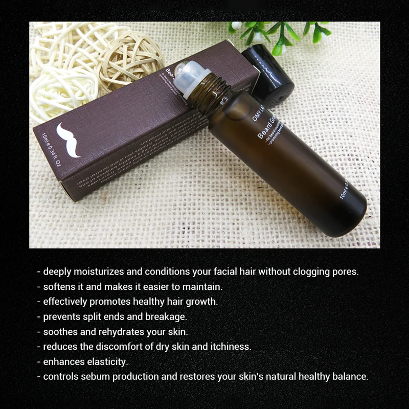 OMY LADY 100% натуральное органическое масло для роста бороды мужчин восковой Бальзам