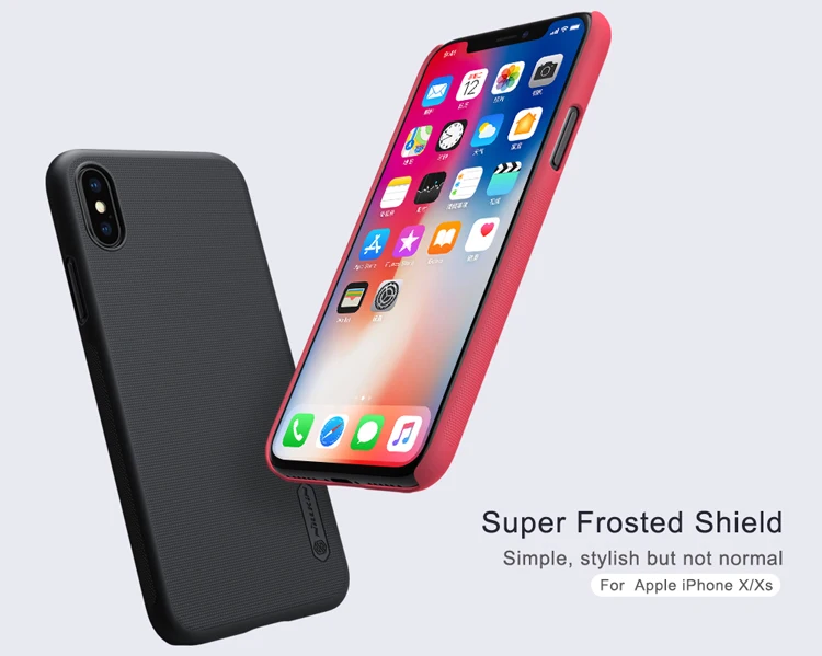 Для iPhone 11 11 Pro Max X XR XS Max чехол Nillkin матовый защитный чехол для телефона жесткая задняя крышка ПК для iPhone 11 Pro Max 8 Plus чехол