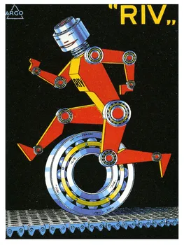 

Vintage Advertising Poster RIV Ball Bearings Classic Canvas Paintings Vintage Wall Posters Stickers Home Decor Gift