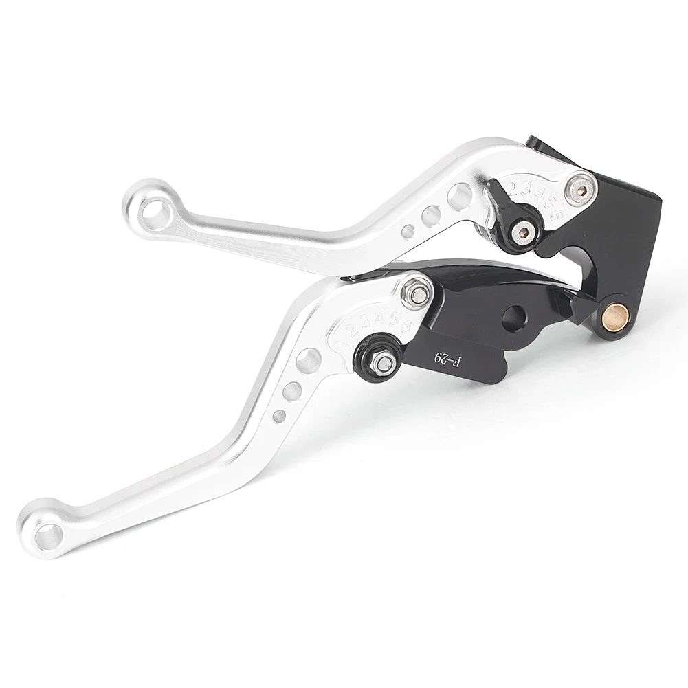 CNC Motorbike Brake Clutch Levers Short Adjustable For Honda CBR954RR CBR600RR F5 /CBR 954RR 600RR Motorcycle Spare Parts Accessories Aluminum