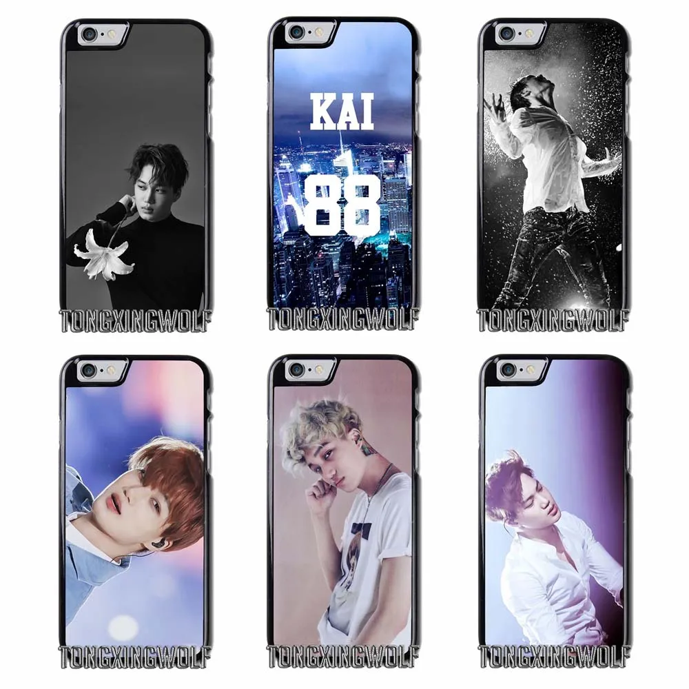 Kai Kim Jong In Exo Kpop чехол для iPhone 4S 5S SE 6 S 7 8 9 Plus XR XS Max samsung Note S4 S5 S6 S7 S8 S9 Edge Mini | Мобильные