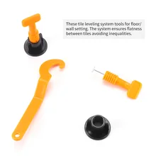 50pcs Tile Leveling System Tile Spacers For Flooring Wall Tile Carrelage Leveling System Leveler Locator Spacers DIY Tools