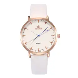 Кварцевые часы для девушки очаровательный браслет Брендовые Часы для женщин с кожаным ремешком дропшиппинг 2018