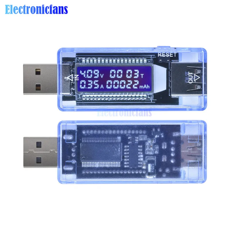 USB зарядное устройство Доктор мобильный мощность детектор батарея тесты напряжение измеритель тока