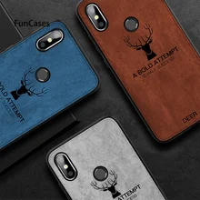 Étui en tissu de cerf pour Xiao mi rouge mi 6 Pro 6A S2 Note 5 Pro 5 Plus Note 4X coque pour xiaomi mi mi x 2 2 S Max 3 8 Lite SE 6X A2(China)