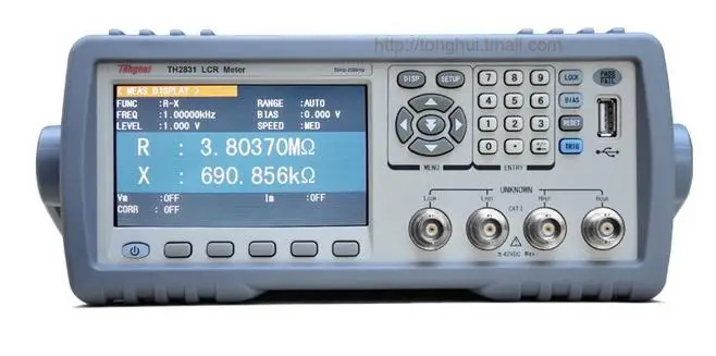 TH2830L LCR метр 0.05% точность тест частота сигнала 50 Гц 20 кГц 27 точек|meter movement|meter beammeter