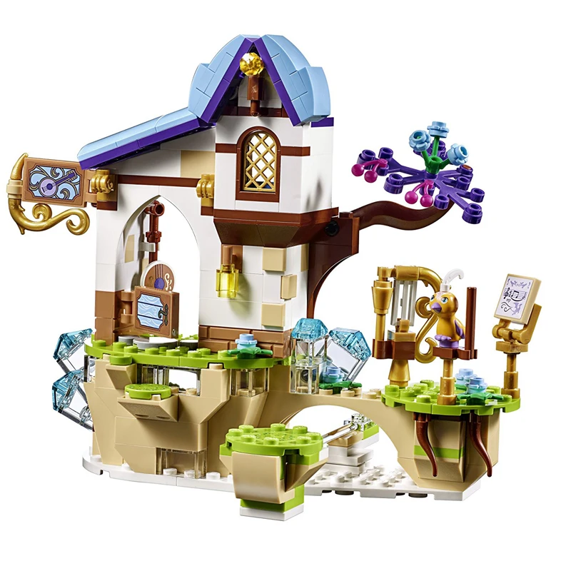 Дешево Elves Aira The Song of The Wind Dragon строительные блоки 41193 Legoings Elves фигурки Кирпичи Модель игрушки подарок дропшиппинг