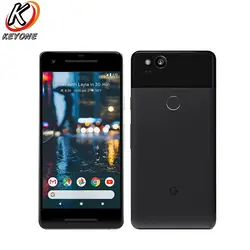 Оригинальный Новый US версия Google Pixel 2 Мобильный телефон 5,0 "4 ГБ оперативной памяти 64 ГБ/128 ГБ rom Snapdragon 835 Octa-Core сотовый телефон со сканером
