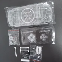 Чехол для psp с прозрачным кристаллом, чехол для psp 1000 2000 3000, консоль с кнопками