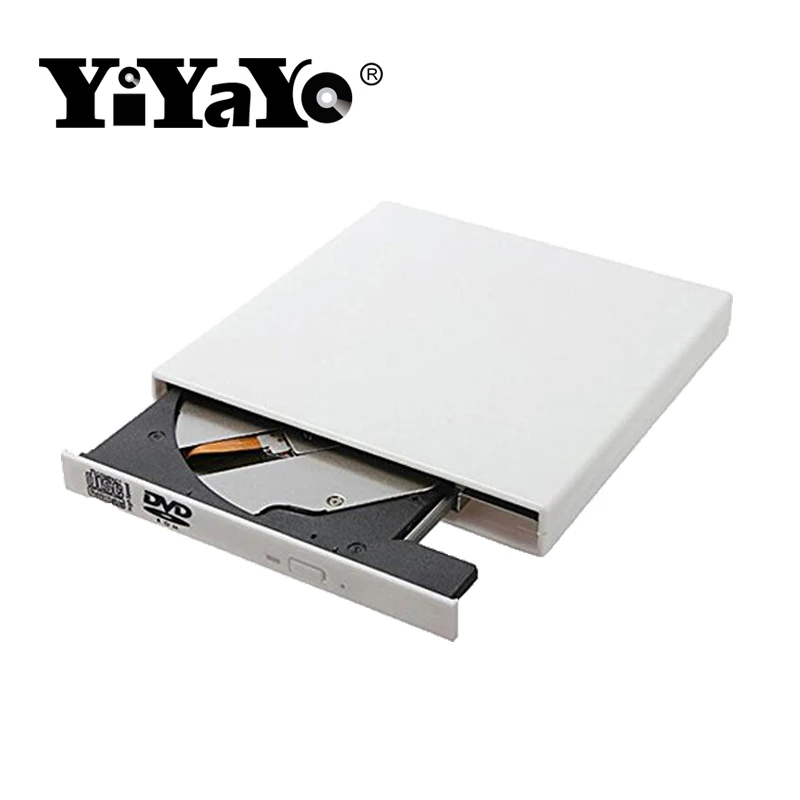 YiYaYo USB 2 0 DVD-привод Внешний Оптический привод CD/RW устройство записи CD/rom для Windows ПК |
