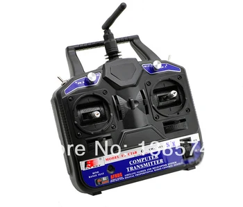 

FlySky FS-CT6B FS CT6B 2.4G 6CH Radio Set System ( TX FS-CT6B + RX FS-R6B) RC 6CH Transmitter + 6CH Receiver--Ship w/ Color Box