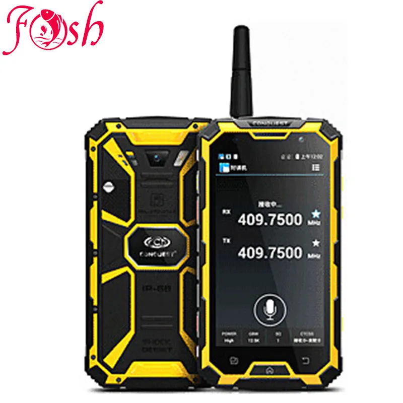 Conquest s8 ip68 водонепроницаемый телефон 6000 мАч батареи gps nfc ptt 4 г fdd lte 13mp quad core 5 &quotHD GPS