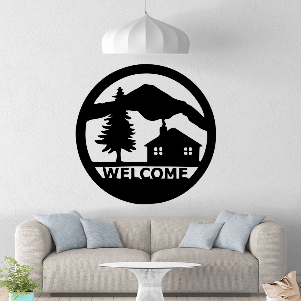 

Fashionable welcome Wall Sticker Modern Fashion Wallsticker Bedroom Nursery Decoration Art Decals muursticker