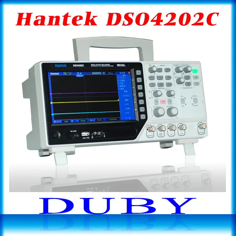 Hantek DSO4202C 2 канальный цифровой осциллограф 1 произвольный/функциональный