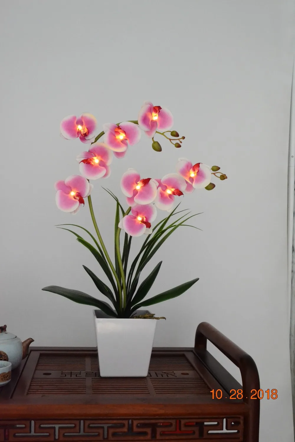 em pote orquídea flor bonsai feriado casamento