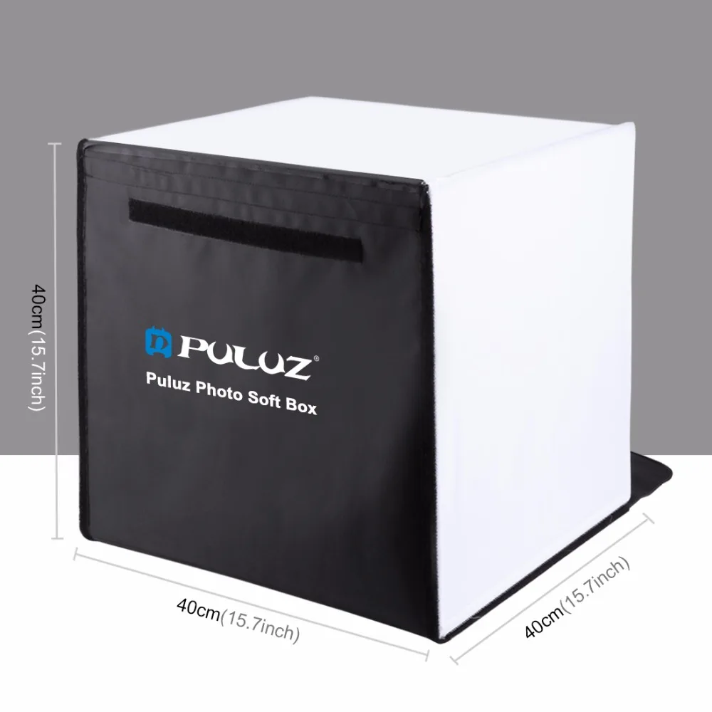 PULUZ 40x40 см 16 дюймов фотостудия box photograghy софтбокс портативный складной студия стрельба Палатка коробки
