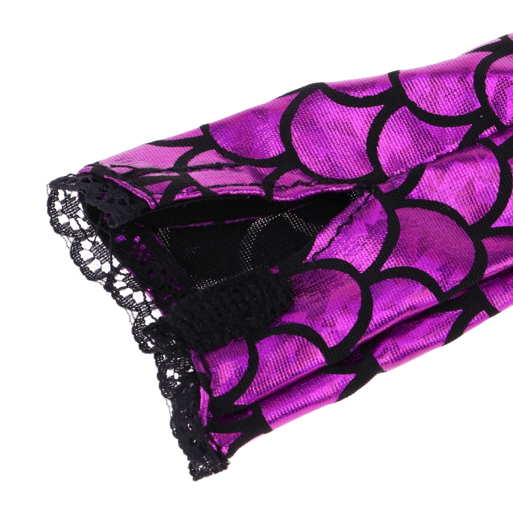   Popular Mermaid Dress Swimwear Bathing Suit For   Dolls Dress Up Purple