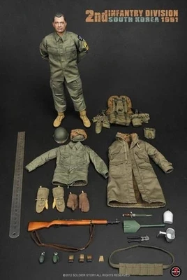 SoldierStory SS069 Вторая мировая война США Вторая пехотная дивизия 1/6 солдат фигурка модель