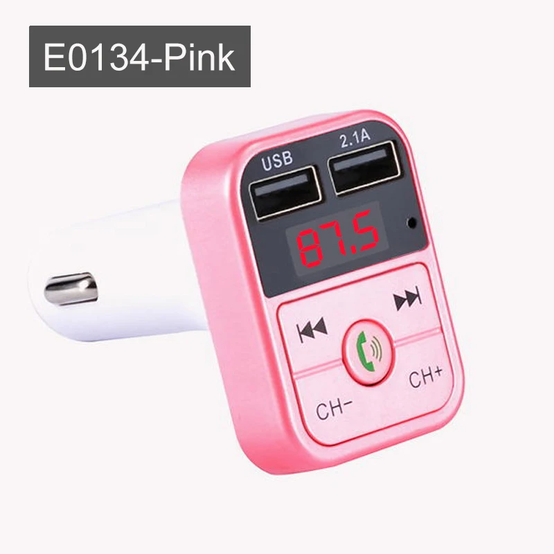 Kaufe Auto Bluetooth 5,0 FM Transmitter Drahtlose Freihändige Audio  Empfänger Auto MP3 Player 2,1 EIN Dual USB Schnelle Ladegerät Auto Zubehör