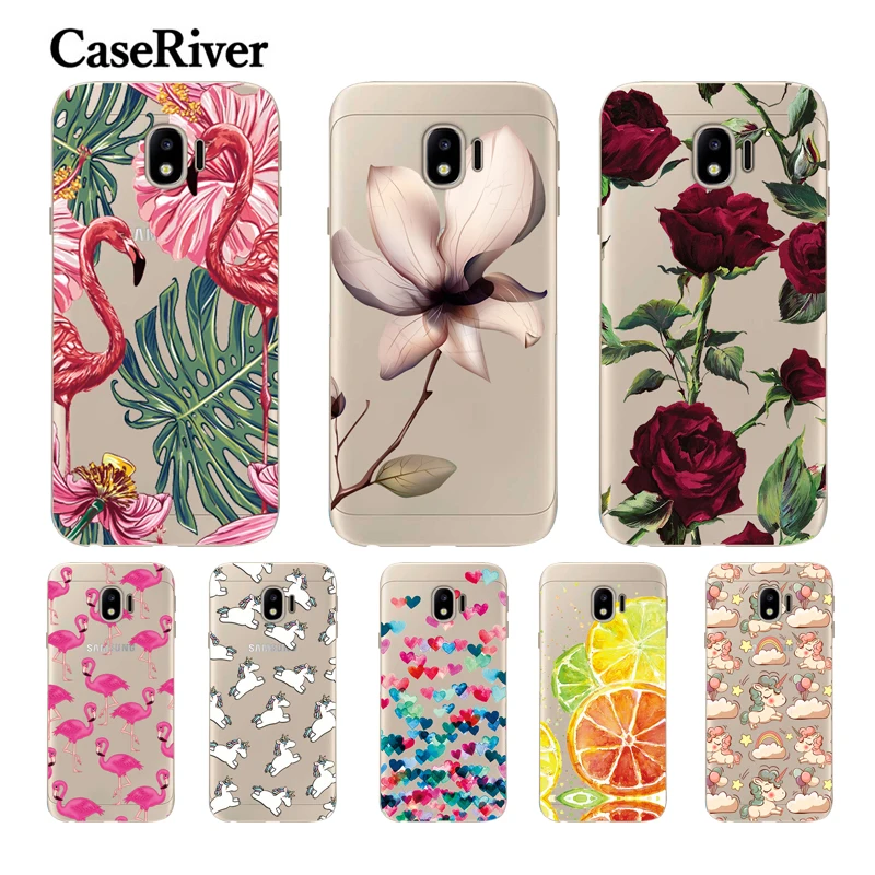 FOR Samsung Galaxy J2 Pro 2018 Case Cover Silicone Painting Soft TPU Back Funda Phone J250 SM-J250F |