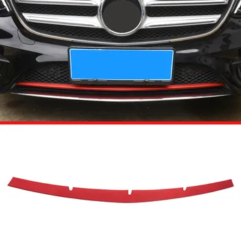 

For Mercedes Benz W213 E Class 2016 2017 ABS Plastic Car Front Bottom Grill Grid Grille Bumper upper Cover Trim Auto Accessories