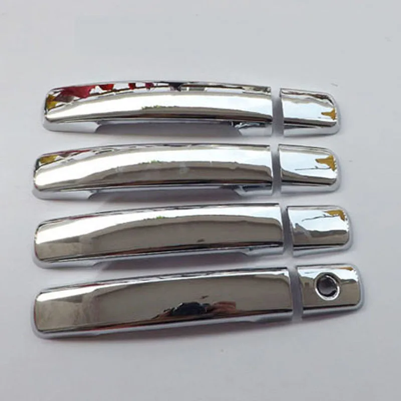 

Chrome Door Handle Cover Trim for Nissan Frontier Navara D40 2006-2013 Car Styling Stickers Auto Accessories & Part 8 Pcs